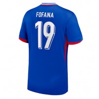 Camiseta Francia Youssouf Fofana #19 Primera Equipación Eurocopa 2024 manga corta